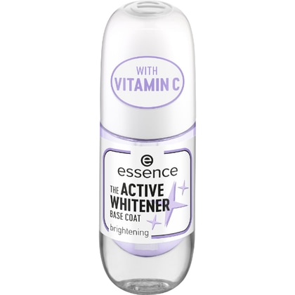 8 ML Essence THE ACTIVE WHITENER Smalto Unghie Base Coat 1 di 2