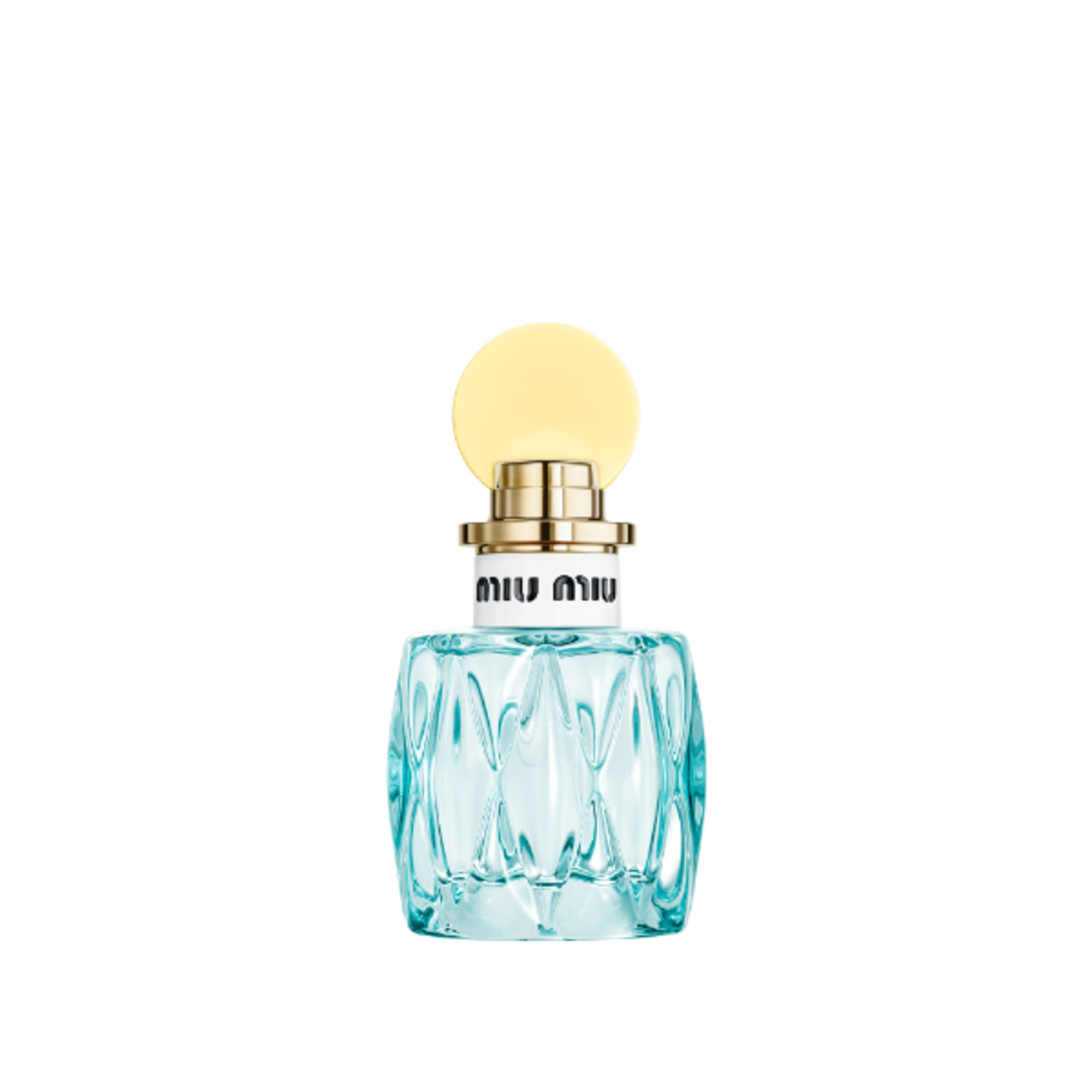 50 ML Miu Miu L’EAU BLEUE Eau De Parfum - Profumo Donna Fragranza Floreale Fresca 1 di 7