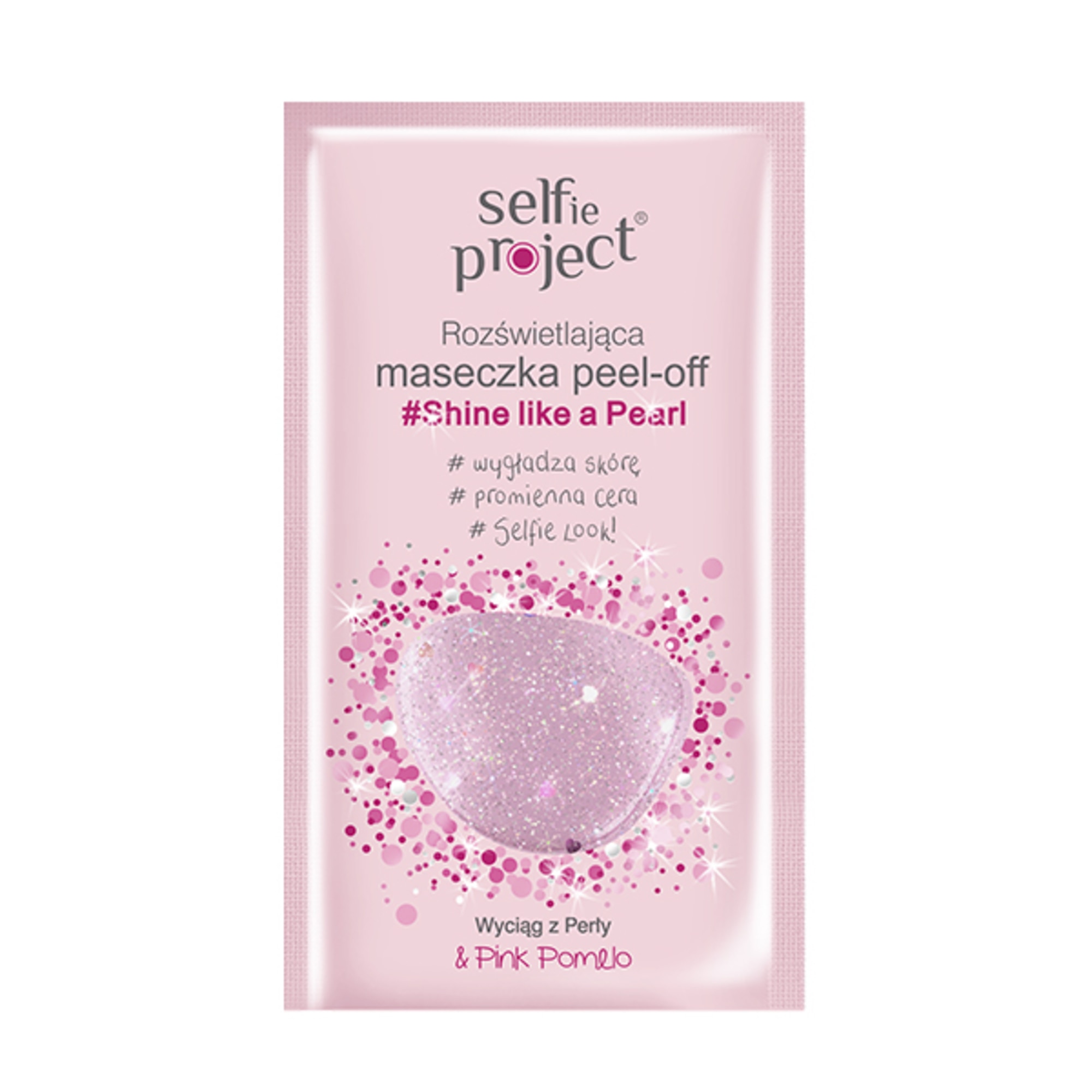 12 ML Selfie Project SHINE LIKE A PEARL Maschera Viso Galaxy 1 di 2