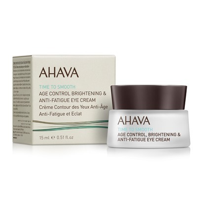 15 ML Ahava TIME TO SMOOTH Age Control Brightening & Anti-fatigue Eye Cream  1 di 1 