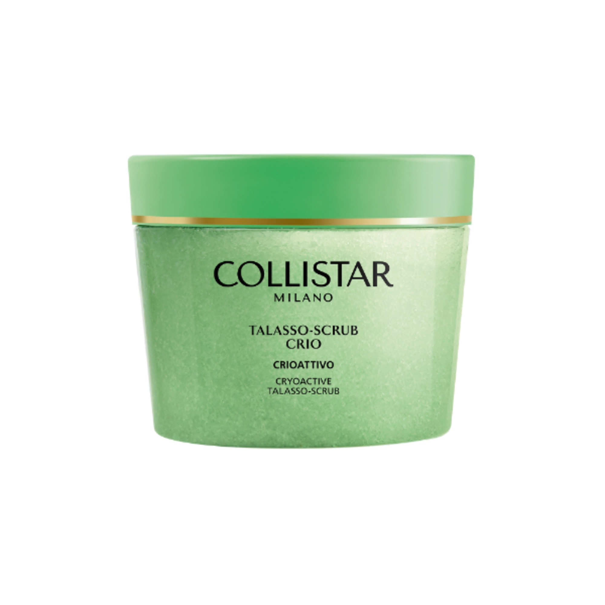 600 G Collistar TALASSO-SCRUB CRIO CRIOATTIVO Scrub leviga, effetto freddo attivo; fragranza fresca ed energizzante 