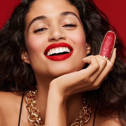  Guerlain ROUGE G La Cover Gioiello con Doppio Specchio per Il rossetto Ultra-Care Personalizzabile  1 di 7 