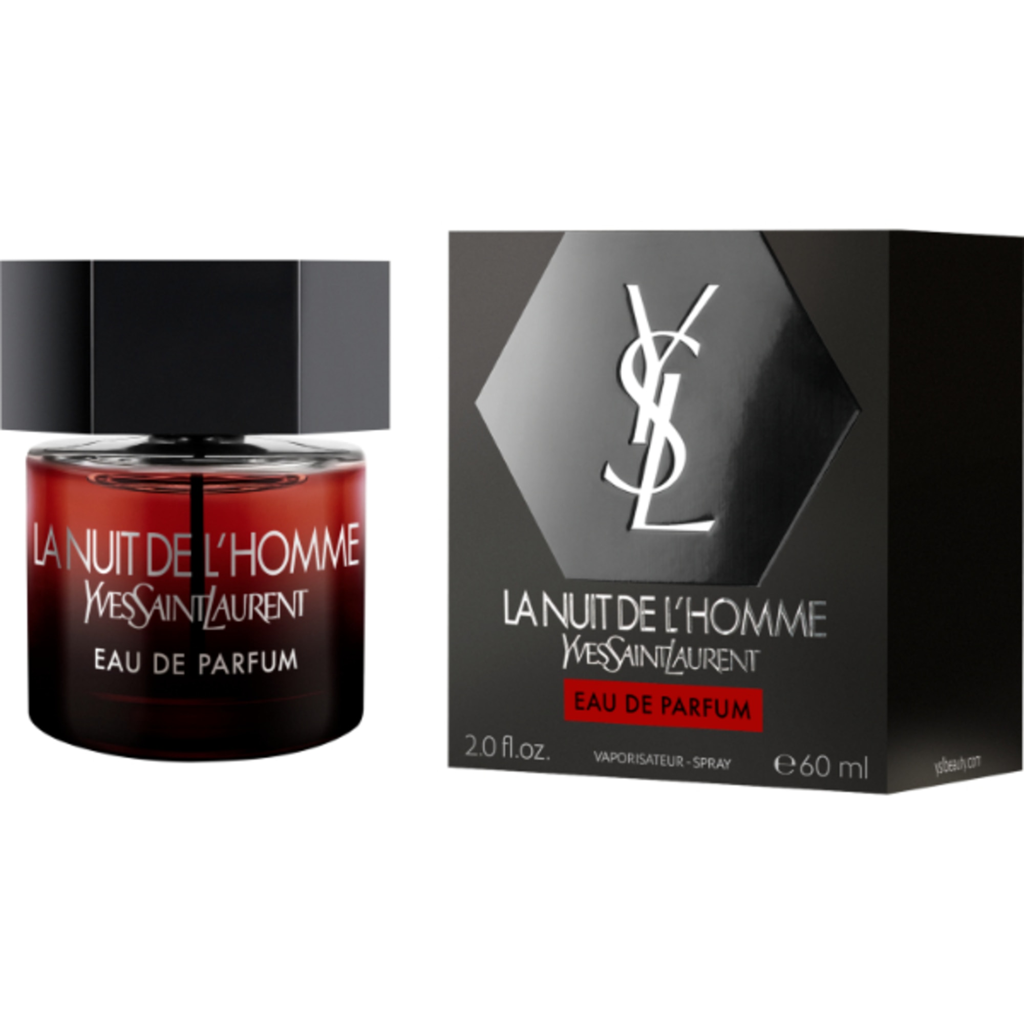 60 ML Yves Saint Laurent LA NUIT DE L'HOMME Eau De Parfum 1 di 5