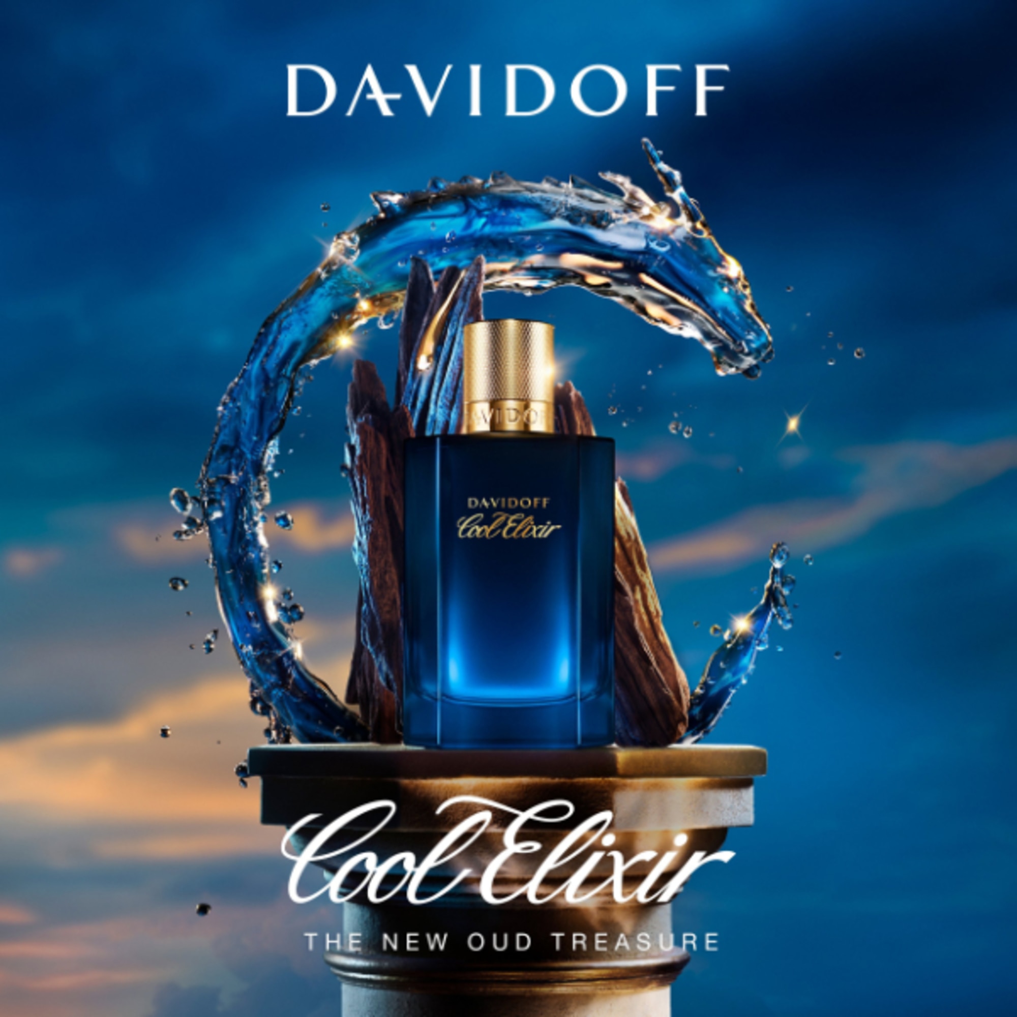 100 ML Davidoff COOL ELIXIR Parfum  1 di 8 