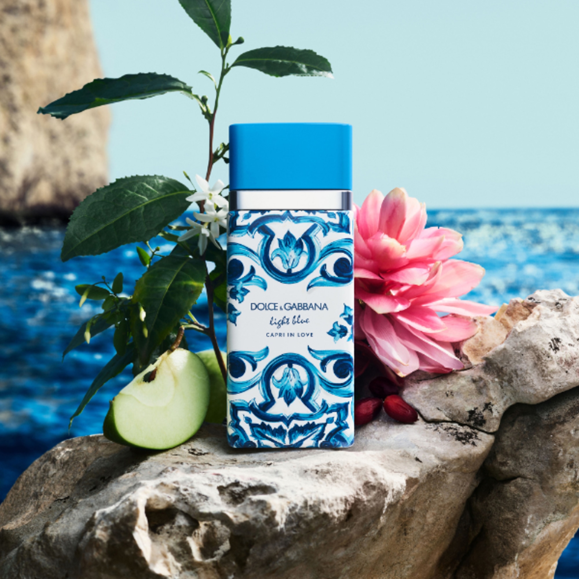 100 ML Dolce&Gabbana LIGHT BLUE CAPRI IN LOVE Eau De Parfum 1 di 7