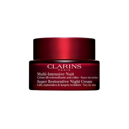 50 ML Clarins MULTI-INTENSIVE CREMA ANTIETÀ NOTTE PELLE SECCA Crema Notte Anti-età  1 di 3 