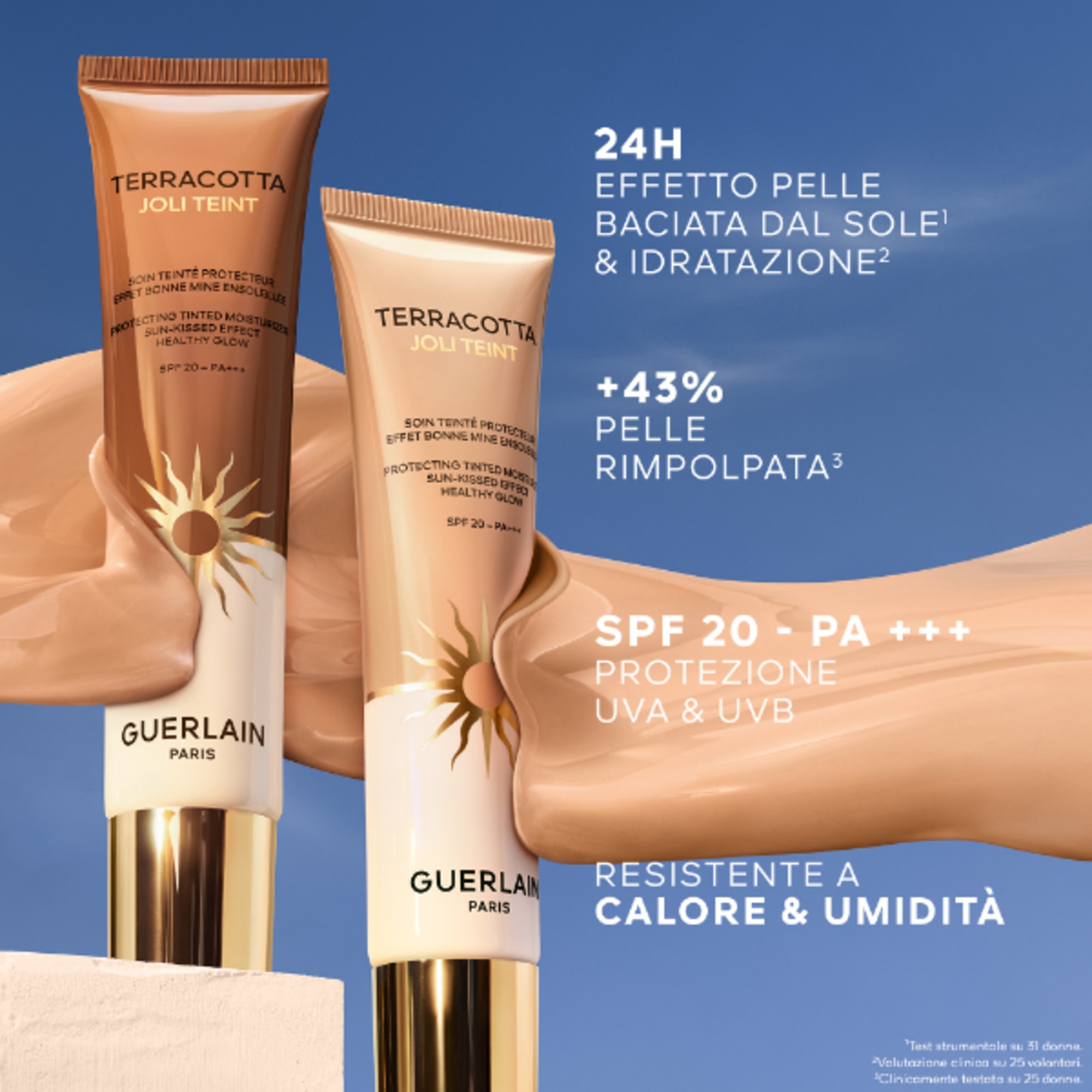 Guerlain TERRACOTTA JOLI TEINT Crema Colorata Protettiva - Effetto Pelle Baciata dal Sole 1 di 8
