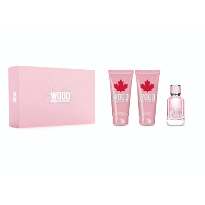 50ml+10ml+100ml Dsquared² WOOD DSQUARED2 POUR FEMME Cofanetto Regalo  1 di 1 