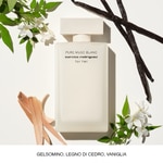 100 ML Narciso Rodriguez FOR HER PURE MUSC BLANC Eau De Parfum Intense 3 di 6 Eau De Parfum Intense