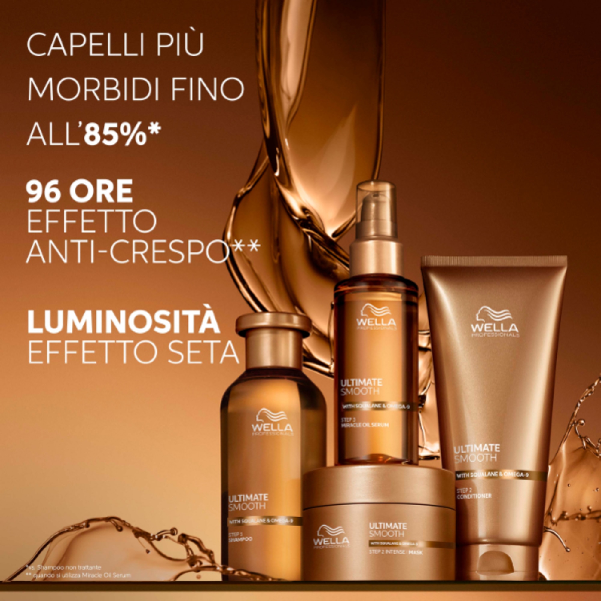 200 ML WELLA ULTIMATE SMOOTH Balsamo 1 di 8