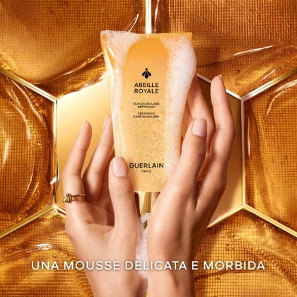 175 ML Guerlain ABEILLE ROYALE Cleansing Care-In-Mousse  1 di 7 