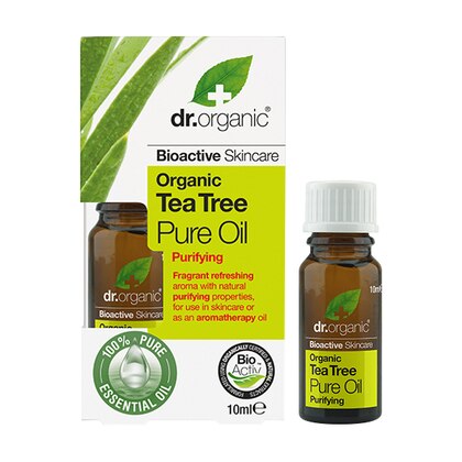 10 ML Dr. Organic ORGANIC TEA TREE Olio Puro  1 di 1 