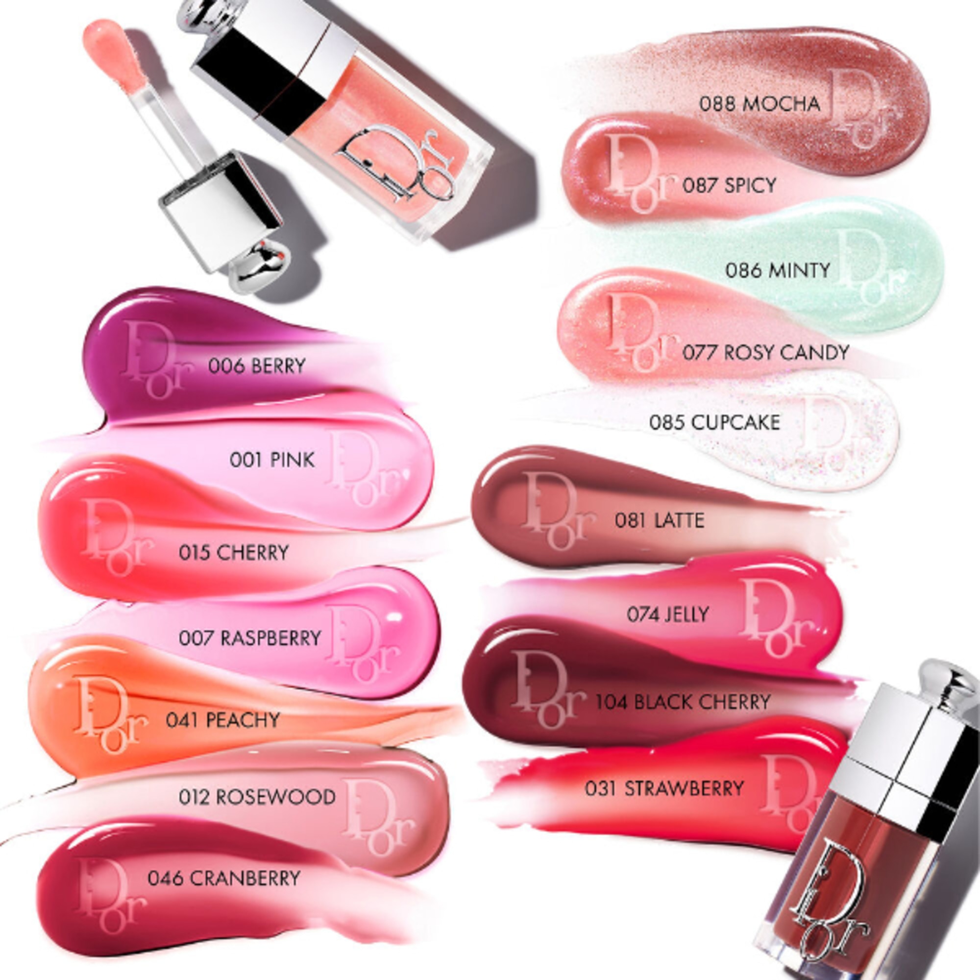 Olio Labbra Idratante 24 Ore – 3 Finish Ultra-Brillanti