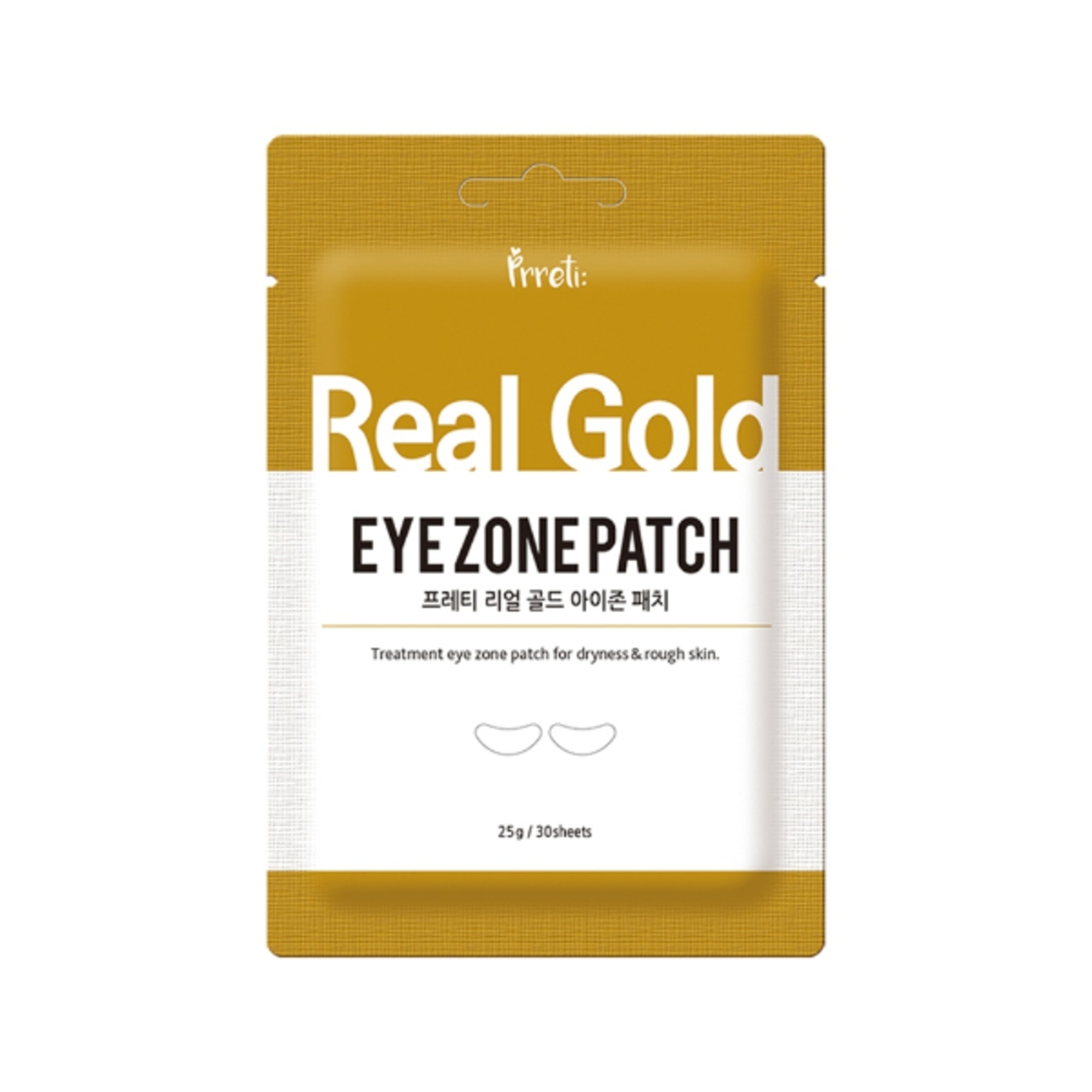 25 G Prreti REAL GOLD Hydrogel Eye Patch 1 di 3 Hydrogel Eye Patch