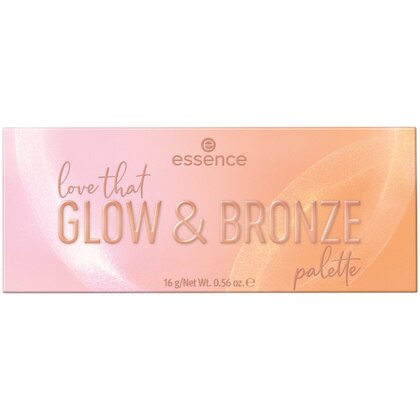 16 G Essence LOVE THAT GLOW & BRONZE Palette Viso  1 di 3 