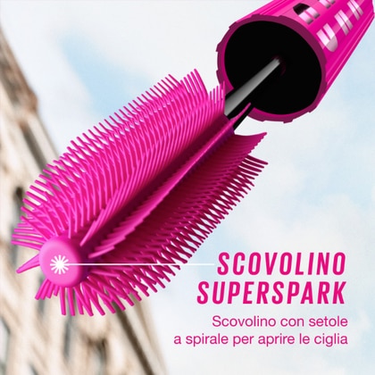 10 ML MAYBELLINE FIREWORK Mascara Ciglia Sensazionali Waterproof  1 di 8 