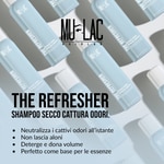 150 ML Mulac THE REFRESHER Shampoo Secco Cattura Odori  4 di 6 Shampoo Secco Cattura Odori