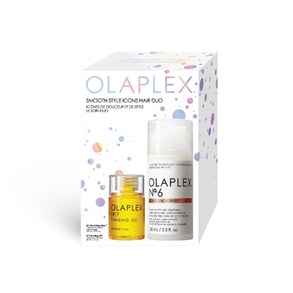 100ml+30ml Olaplex SMOOTH STYLE ICONS HAIR DUO Cofanetto Regalo  1 di 5 