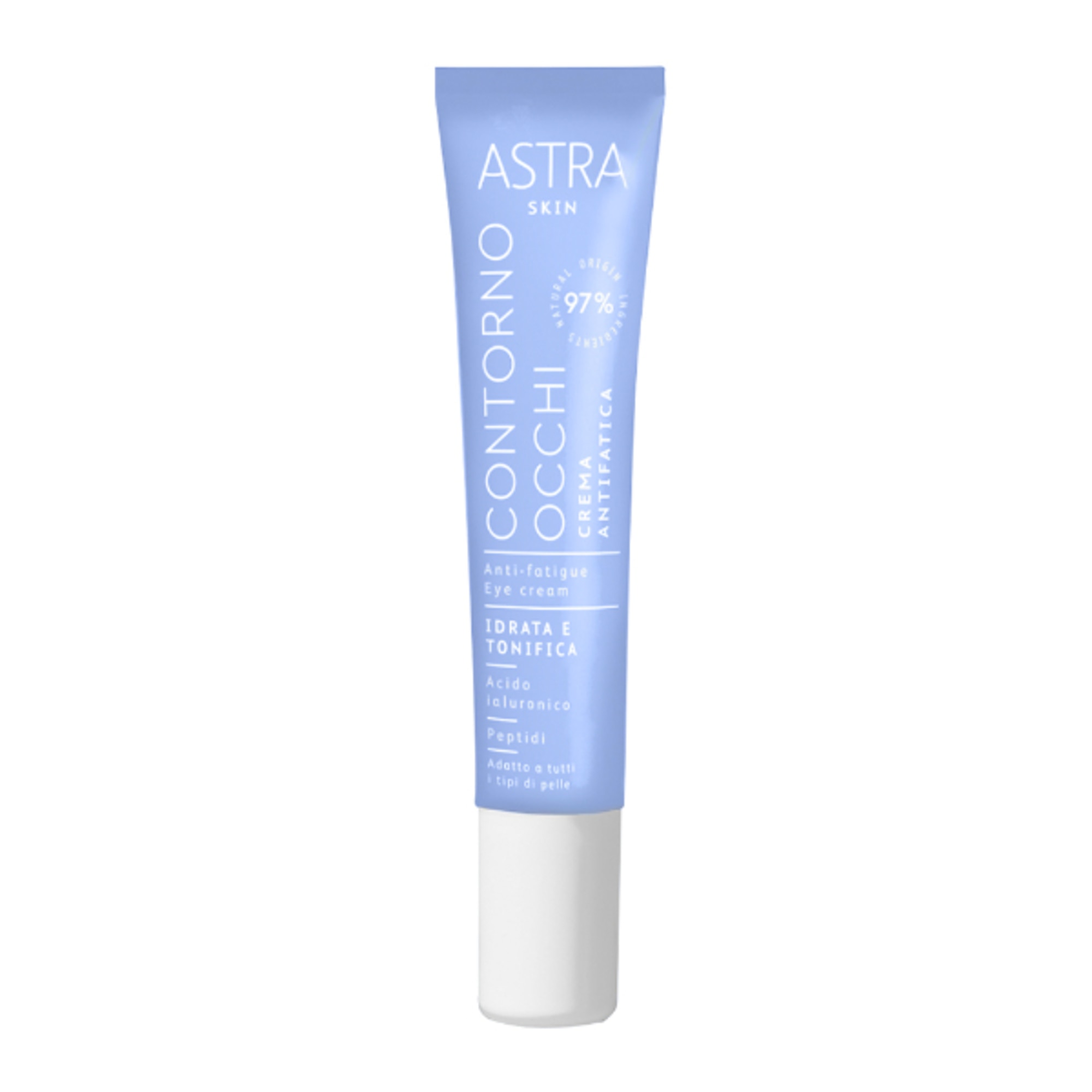 15 ML ASTRA MAKE-UP CONTORNO OCCHI CREMA ANTIFATICA Crema Contorno Occhi 1 di 2