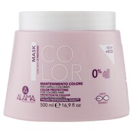 500 ML ALAMA PROFESSIONAL COLOR Maschera Mantenimento Colore per Capelli Colorati  1 di 2 