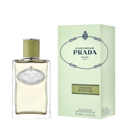 100 ML Prada INFUSION VETIVER Eau De Parfum  1 di 3 