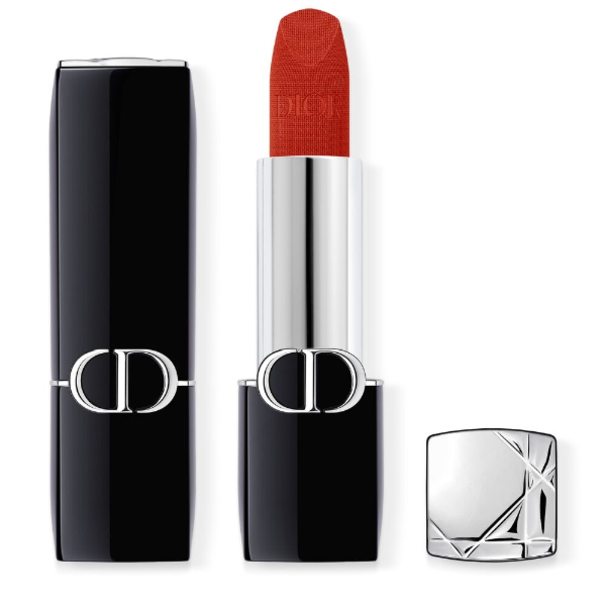  Dior ROUGE DIOR VELVET Rossetto - Comfort e Lunga Tenuta - Trattamento Floreale Idratante  1 di 3 