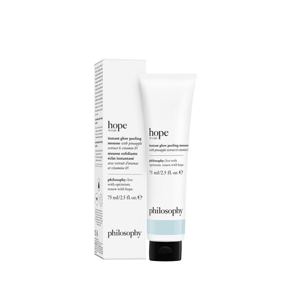 75 ML PHILOSOPHY HOPE IN A JAR Peeling Mousse Illuminante  1 di 3 