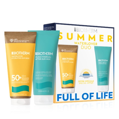 200ml+200ml Biotherm SUMMER WATERLOVER DUO Cofanetto Solare  1 di 1 