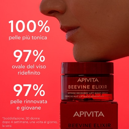 50 ML Apivita BEEVINE ELIXIR Crema Notte intensiva Liftante Rigenerante  1 di 7 