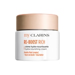 50 ML Clarins RE-BOOST Crema Idratante Nutriente - Pelle giovane - Nutrimento intenso  1 di 7 Crema Idratante Nutriente - Pelle giovane - Nutrimento intenso