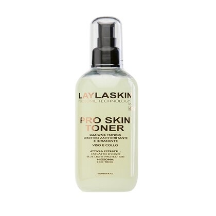 250 ML Layla PRO SKIN TONER Lozione Tonica Viso e Collo  1 di 3 