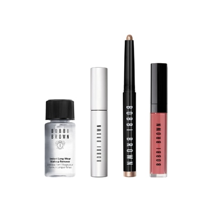 5,9ml+1,6g+6ml+30ml Bobbi Brown ESSENTIAL LIP & EYE KIT Cofanetto Regalo  1 di 3 