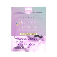  Inuwet FRUIT COLLECTION ANANAS E COCCO Maschera Viso Illuminante Bio Cellulosa  1 di 2 