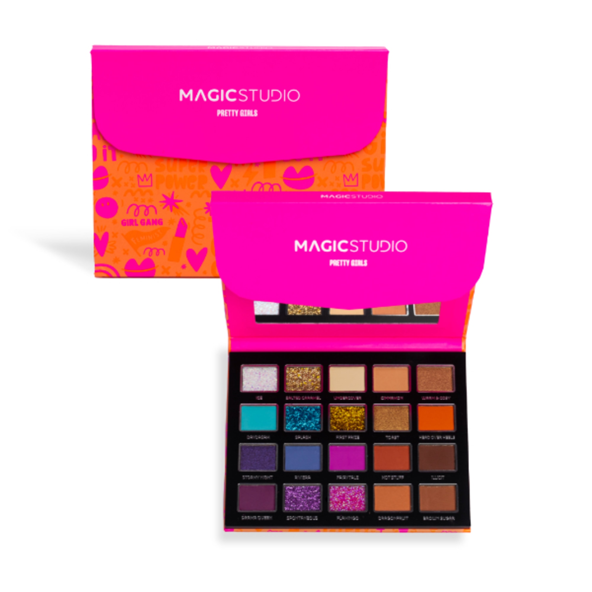 Magic Studio PRETTY GIRLS EYESHADOW WALLET Cofanetto Regalo 1 di 3