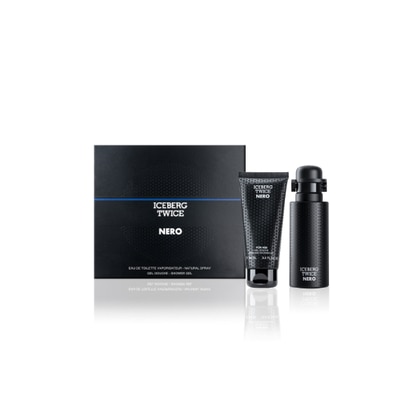 125ml+100ml Iceberg TWICE NERO Cofanetto Regalo  1 di 2 