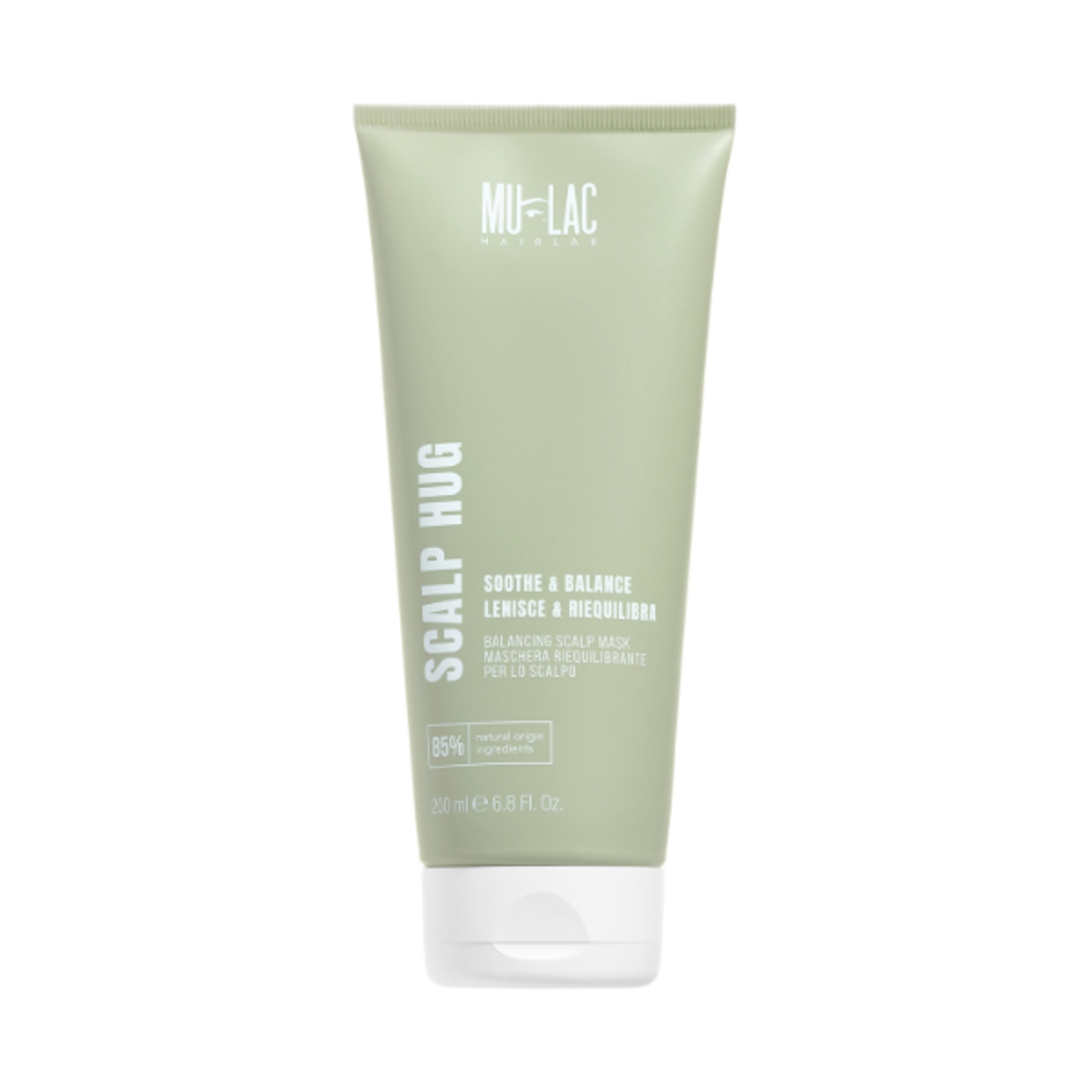200 ML Mulac SCALP HUG Maschera Riequilibrante Per Lo Scalpo 1 di 3 Maschera Riequilibrante Per Lo Scalpo