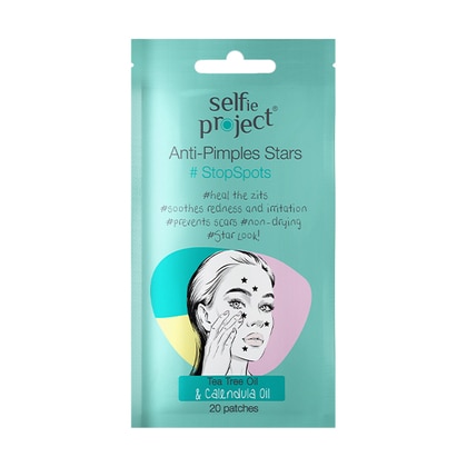 20 PCS Selfie Project ANTI-PIMPLE STARS Trattamento Anti-imperfezioni  1 di 1 