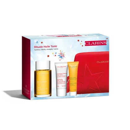  Clarins RITUALE HUILE TONIC VP HUILE TONIC SPA AT HOME  1 di 3 