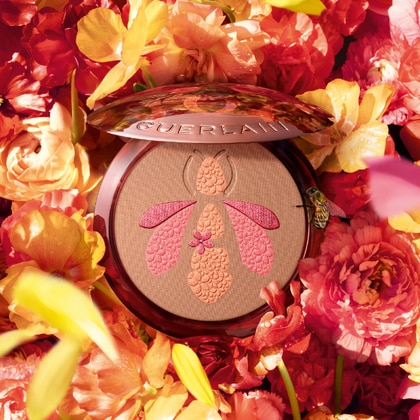 10 G Guerlain TERRACOTTA SUPERBLOOM La Poudre Effetto Bonne Mine Edizione Limitata - 96% di Ingredienti di Origine Naturale  1 di 3 