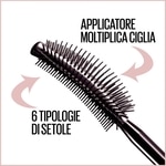 MAYBELLINE CIGLIA SENSAZIONALI Mascara Volumizzante Waterproof 2 di 3 Mascara Volumizzante Waterproof