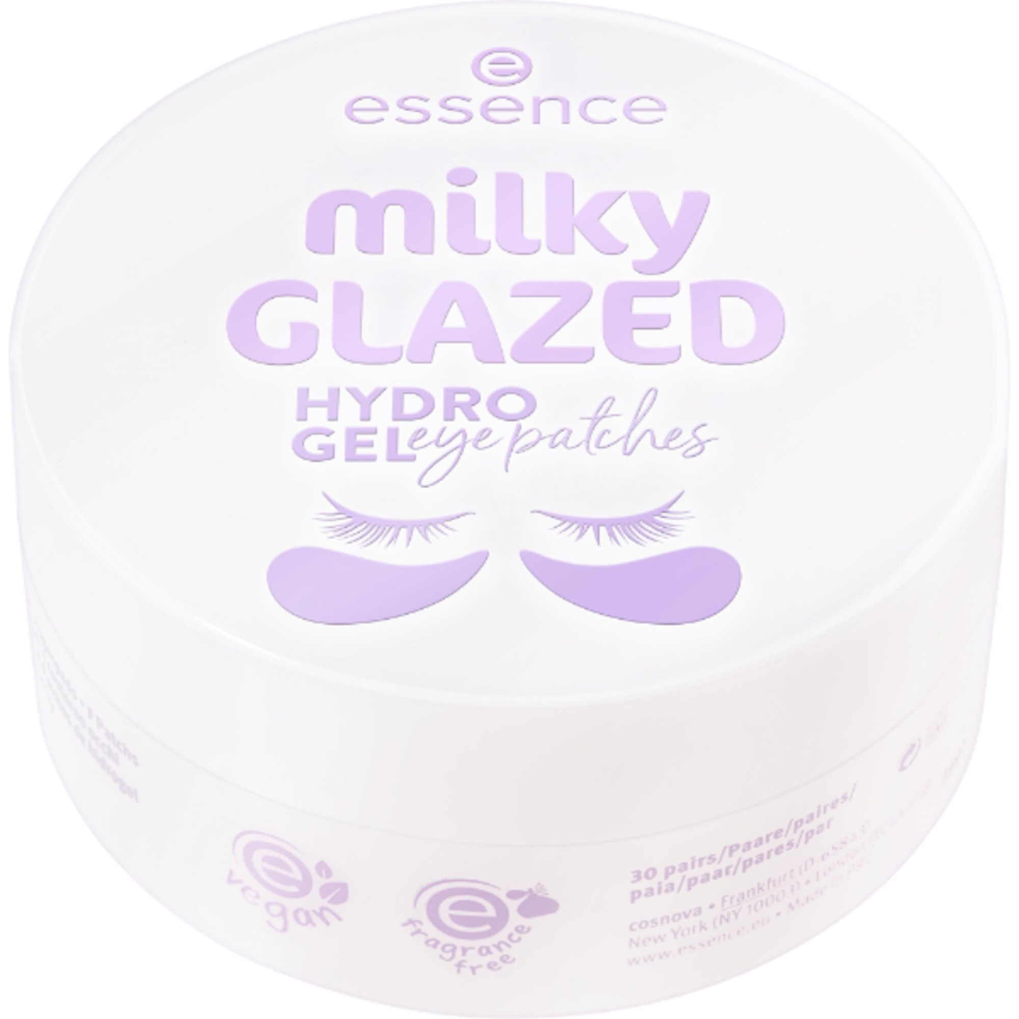 Essence MILKY GLAZED Patch Occhi Hydro Gel 1 di 4 Patch Occhi Hydro Gel