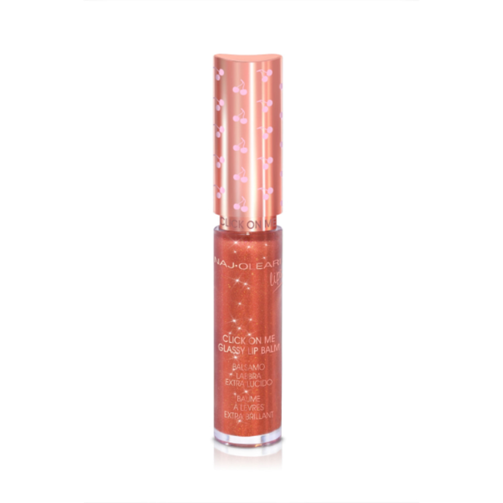Naj Oleari CLICK ON ME GLASSY LIP BALM Balsamo Labbra Extra Lucido 1 di 3