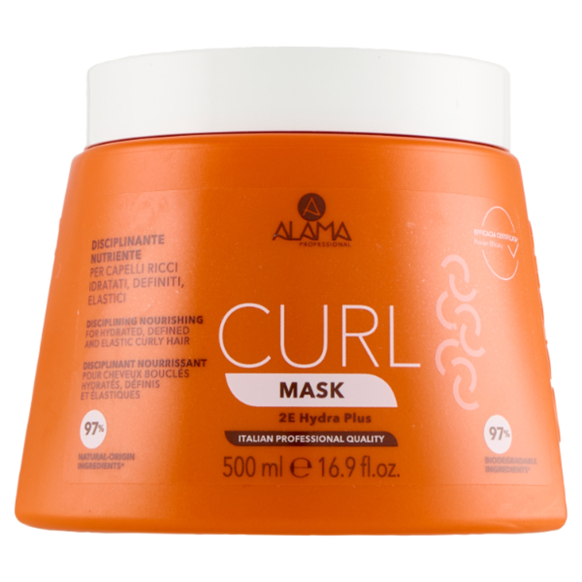 500 ML ALAMA PROFESSIONAL CURL Maschera Capelli Ricci o Mossi 1 di 1
