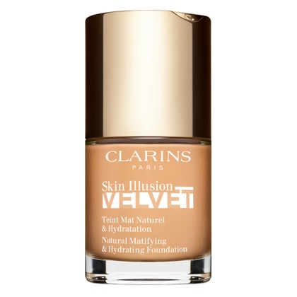  Clarins SKIN ILLUSION VELVET Il fondotinta idratante dal finish mat  1 di 2 