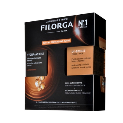 30ml+40ml Filorga COFANETTO SOLARE HYDRA AOX + BRONZE FACE Cofanetto  1 di 3 