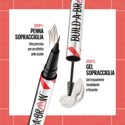 Penna Sopracciglia e Gel Fissante