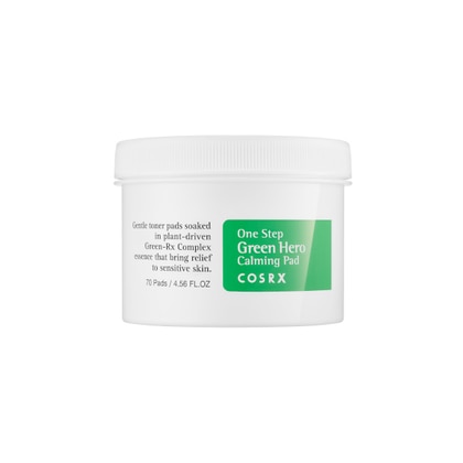  COSRX ONE STEP GREEN CALMING PAD Dischetti Detergenti  1 di 2 