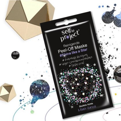 12 ML Selfie Project SHINE LIKE A STAR Maschera Viso Galaxy  1 di 3 