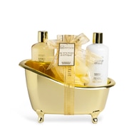 300ml+300ml+150g IDC SCENTED BATH GOLD BATHTUB Cofanetto Regalo  1 di 2 