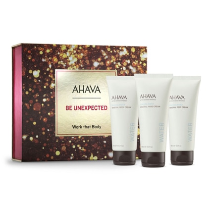 100ml+100ml+100ml Ahava WORK THAT BODY Cofanetto Regalo  1 di 3 